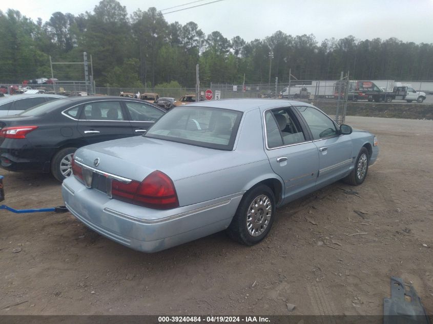 2003 Mercury Grand Marquis Gs VIN: 2MEFM74W13X609687 Lot: 39240484