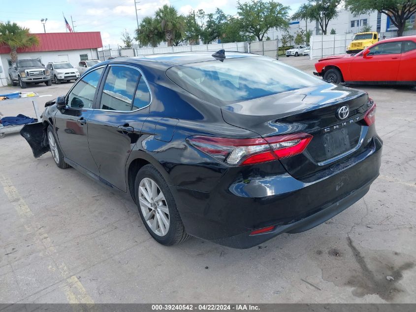 4T1C11AK9NU663188 | 2022 TOYOTA CAMRY