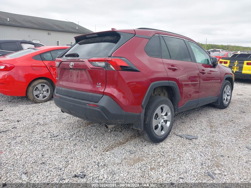 VIN 2T3F1RFV8LC075092 2020 TOYOTA RAV4 LE