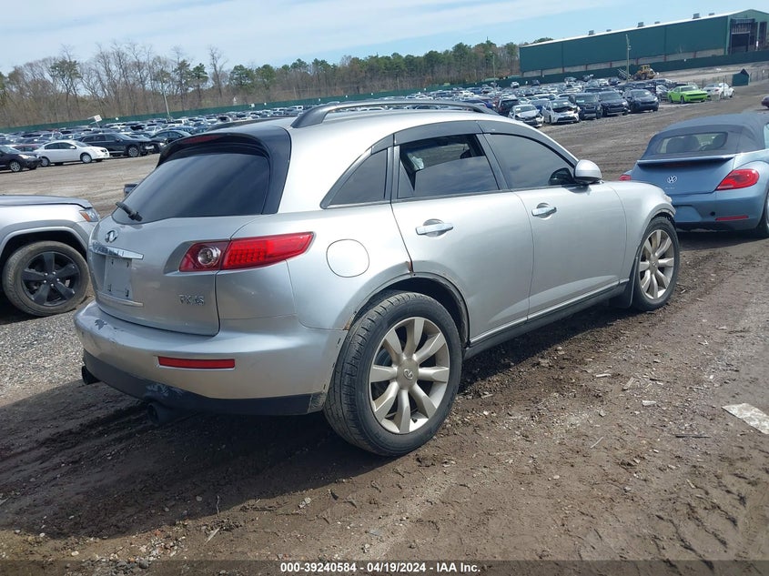 2003 Infiniti Fx45 VIN: JNRBS08WX3X002605 Lot: 39240584