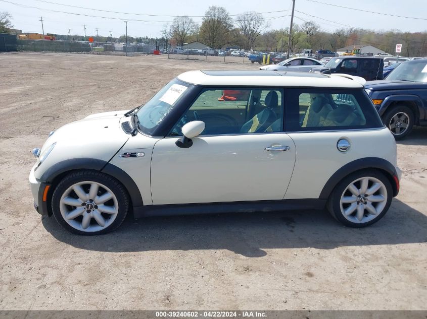 2005 Mini Cooper S VIN: WMWRE33455TG95283 Lot: 39240602