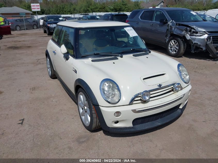 2005 Mini Cooper S VIN: WMWRE33455TG95283 Lot: 39240602