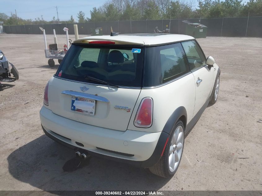 2005 Mini Cooper S VIN: WMWRE33455TG95283 Lot: 39240602