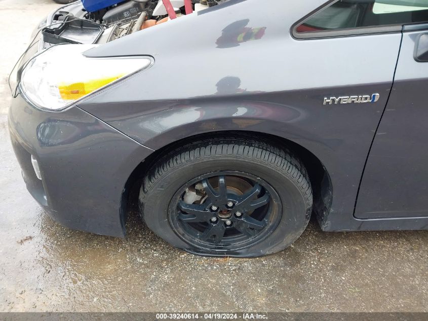 2013 Toyota Prius Two VIN: JTDKN3DU5D1694788 Lot: 39240614