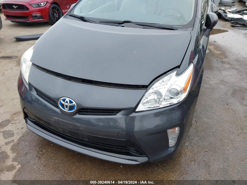 2013 Toyota Prius Two VIN: JTDKN3DU5D1694788 Lot: 39240614