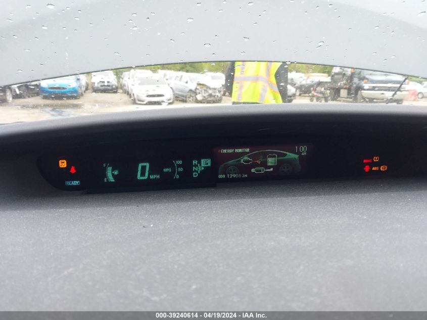 2013 Toyota Prius Two VIN: JTDKN3DU5D1694788 Lot: 39240614