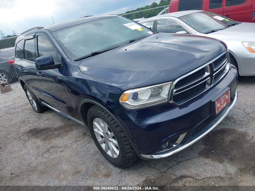 2015 Dodge Durango Sxt VIN: 1C4RDHAG4FC145443 Lot: 39240622