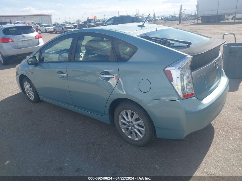 2013 Toyota Prius Plug-In VIN: JTDKN3DP0D3039369 Lot: 39240624