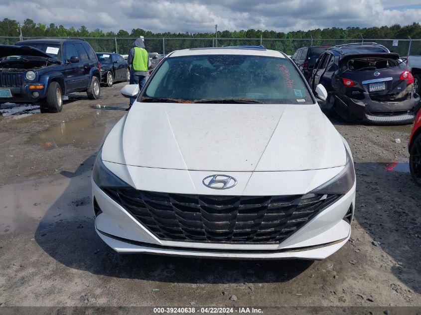 2023 Hyundai Elantra Preferred Ivt With Tech Package VIN: KMHLM4AGXPU566041 Lot: 11993477