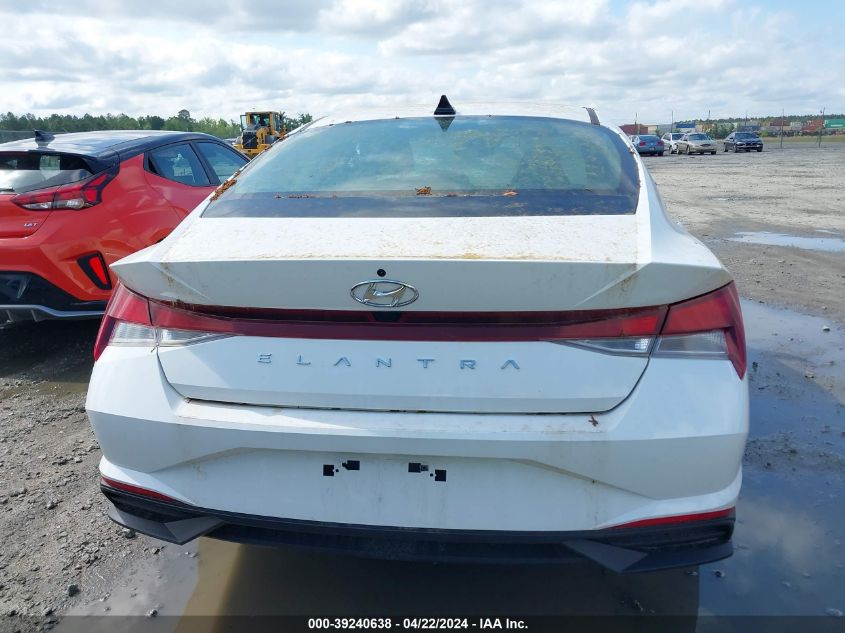 2023 Hyundai Elantra Preferred Ivt With Tech Package VIN: KMHLM4AGXPU566041 Lot: 11993477