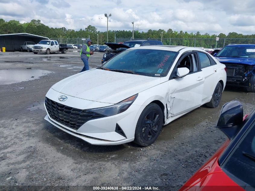 2023 Hyundai Elantra Preferred Ivt With Tech Package VIN: KMHLM4AGXPU566041 Lot: 11993477