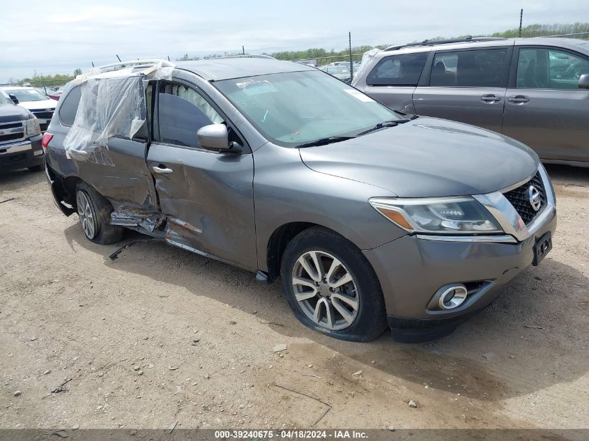 2015 Nissan Pathfinder Platinum/S/Sl/Sv VIN: 5N1AR2MN6FC607101 Lot: 39240675