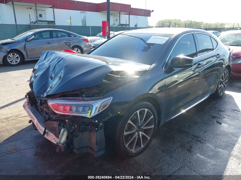 2018 Acura Tlx Tech Pkg VIN: 19UUB3F54JA003450 Lot: 39240684
