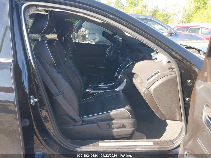 2018 Acura Tlx Tech Pkg VIN: 19UUB3F54JA003450 Lot: 39240684