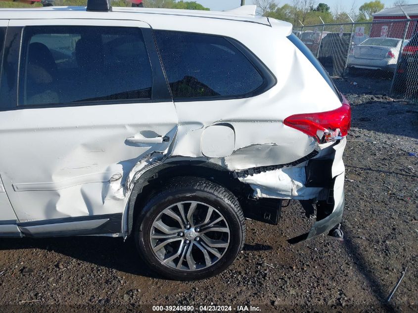 2017 Mitsubishi Outlander Se VIN: JA4AD3A31HZ067744 Lot: 39240690