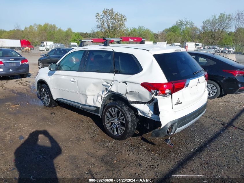 2017 Mitsubishi Outlander Se VIN: JA4AD3A31HZ067744 Lot: 39240690