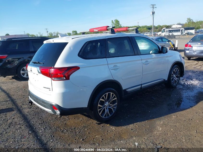 2017 Mitsubishi Outlander Se VIN: JA4AD3A31HZ067744 Lot: 39240690