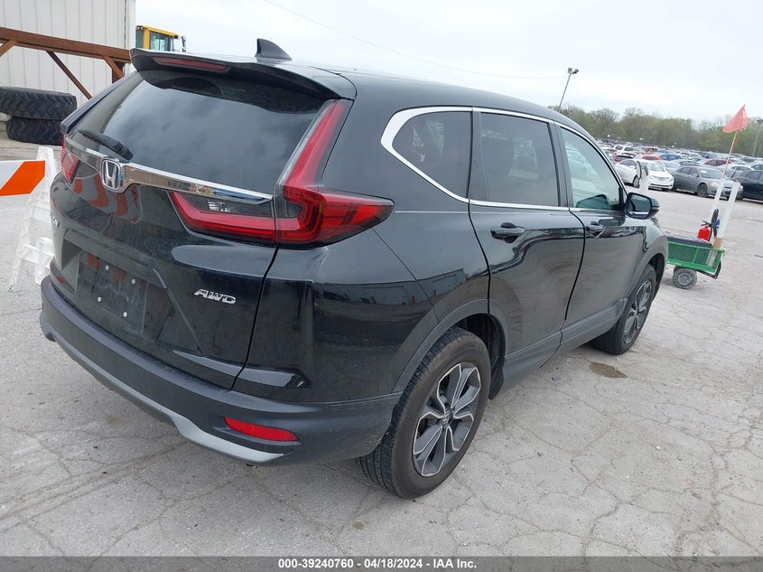 VIN 7FARW2H54NE038474 2022 HONDA CR-V AWD EX
