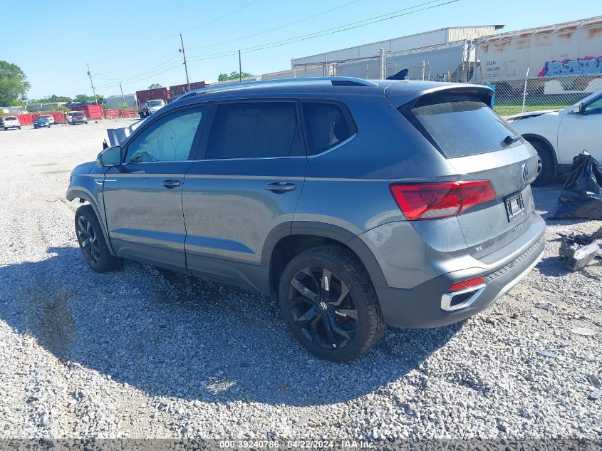 2023 Volkswagen Taos 1.5T Se VIN: 3VVSX7B26PM376142 Lot: 39240786