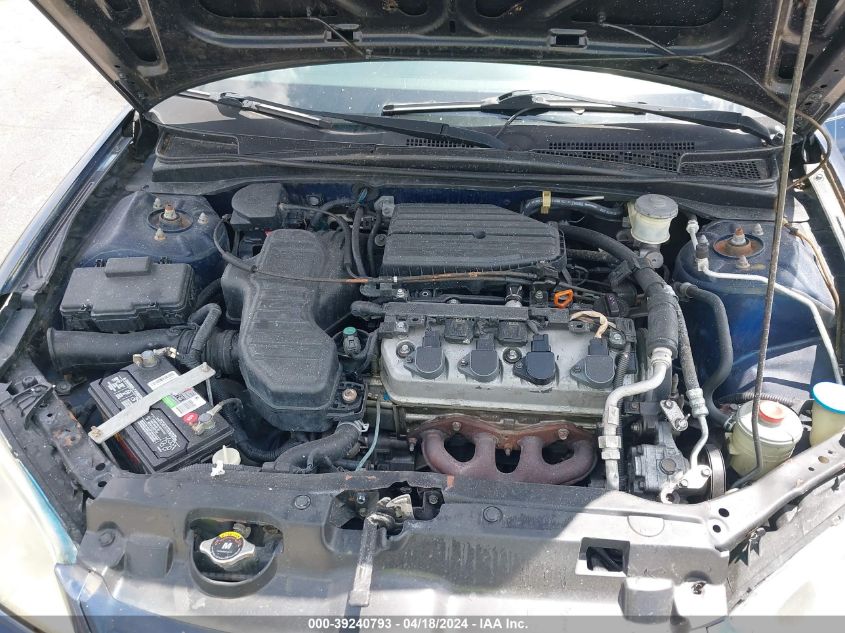 2HGES16574H526623 | 2004 HONDA CIVIC