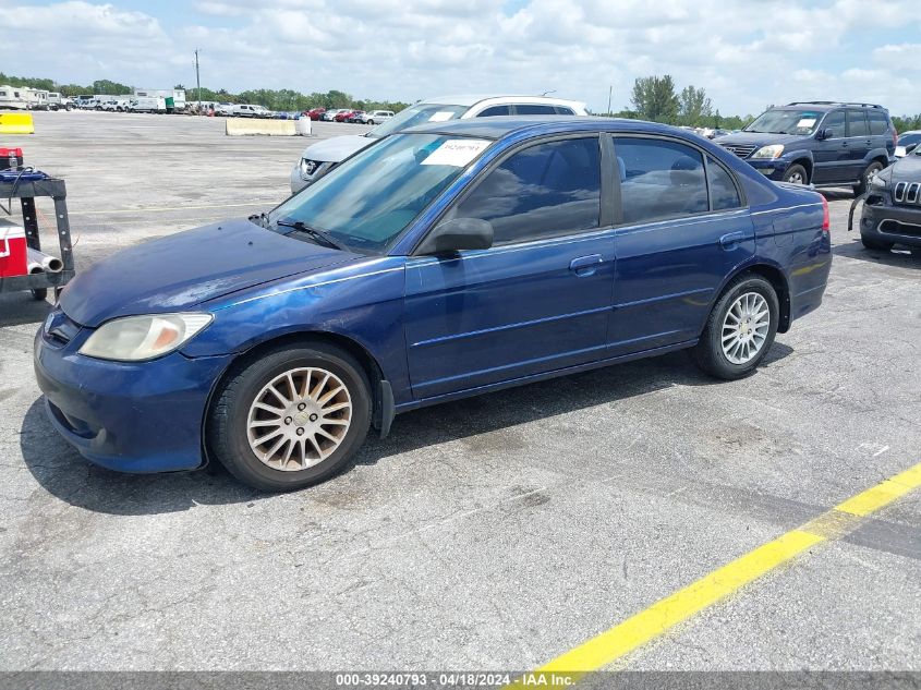 2HGES16574H526623 | 2004 HONDA CIVIC