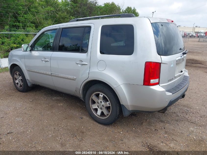 2009 Honda Pilot Touring VIN: 5FNYF38919B002716 Lot: 39240810