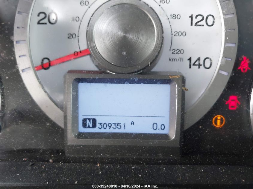 2009 Honda Pilot Touring VIN: 5FNYF38919B002716 Lot: 39240810