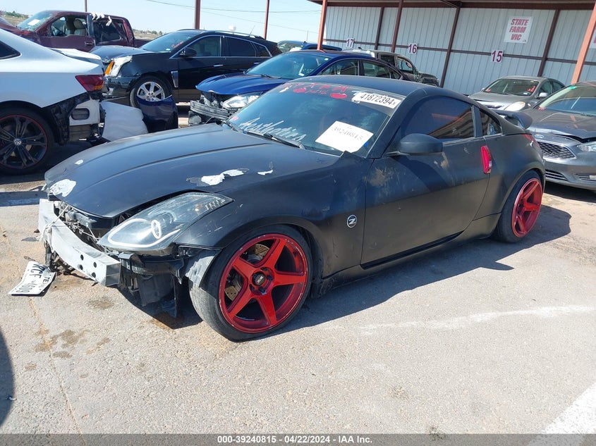 2006 Nissan 350Z Enthusiast VIN: JN1AZ34D56M308052 Lot: 39240815