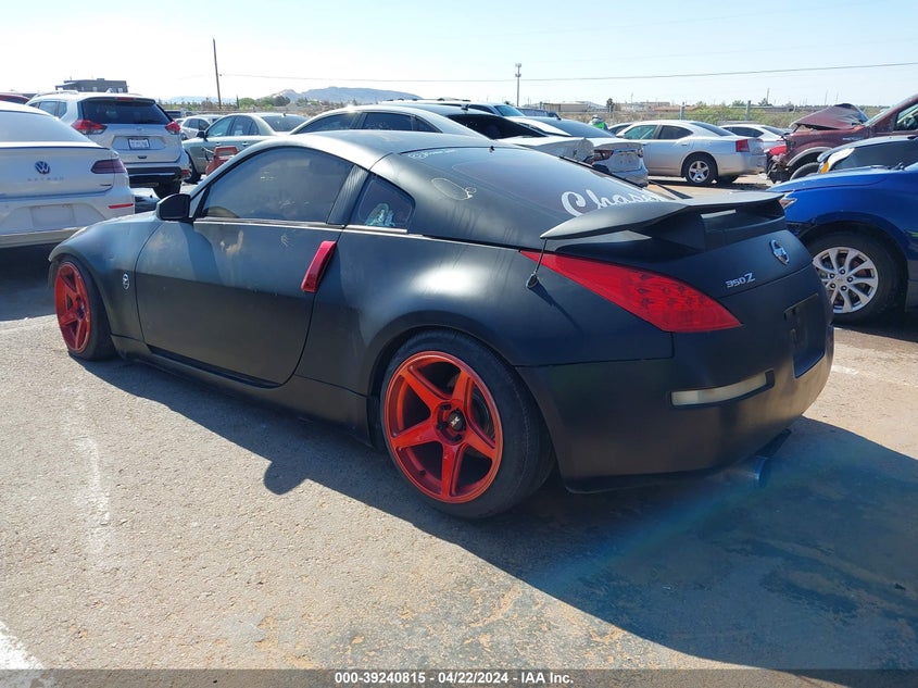 2006 Nissan 350Z Enthusiast VIN: JN1AZ34D56M308052 Lot: 39240815