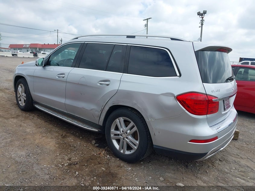 2014 Mercedes-Benz Gl 450 4Matic VIN: 4JGDF7CE4EA416811 Lot: 39240871
