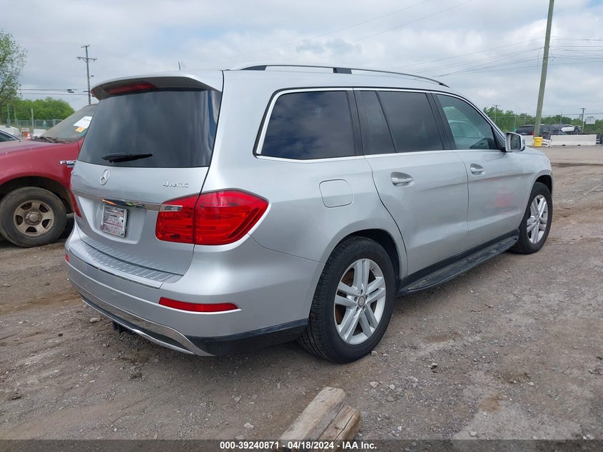 2014 Mercedes-Benz Gl 450 4Matic VIN: 4JGDF7CE4EA416811 Lot: 39240871