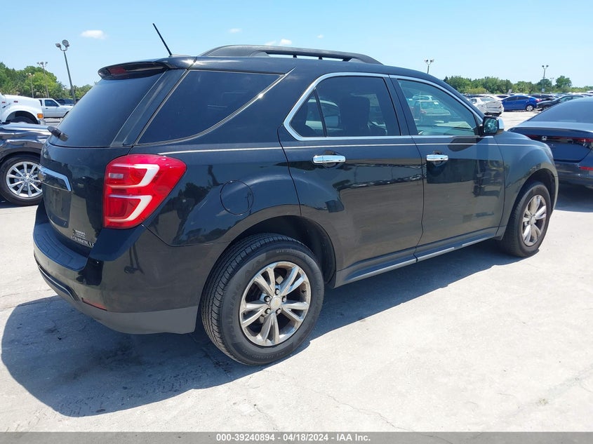 2016 CHEVROLET EQUINOX VIN: 2GNALCEK3G6139779