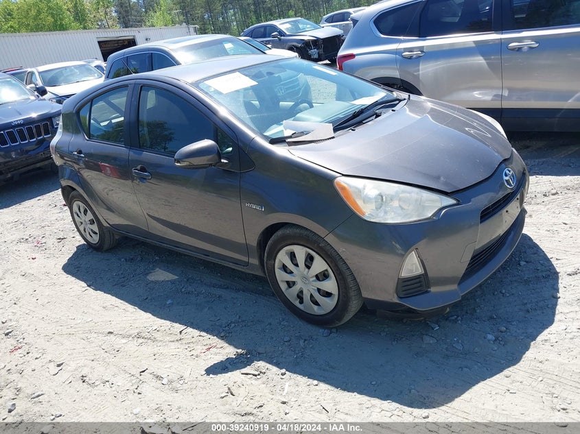 2012 Toyota Prius C Two VIN: JTDKDTB35C1517265 Lot: 39240919