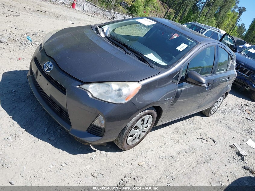 2012 Toyota Prius C Two VIN: JTDKDTB35C1517265 Lot: 39240919