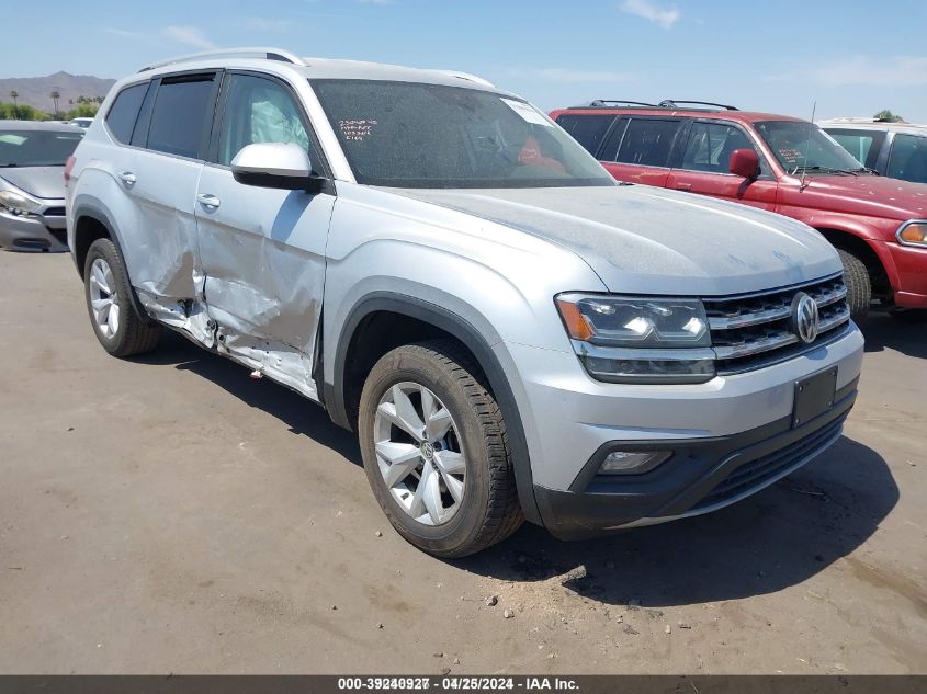 2019 Volkswagen Atlas 3.6L V6 Se W/Technology VIN: 1V2WR2CA0KC536169 Lot: 39240927