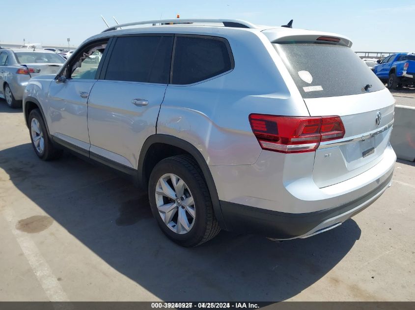 2019 Volkswagen Atlas 3.6L V6 Se W/Technology VIN: 1V2WR2CA0KC536169 Lot: 39240927