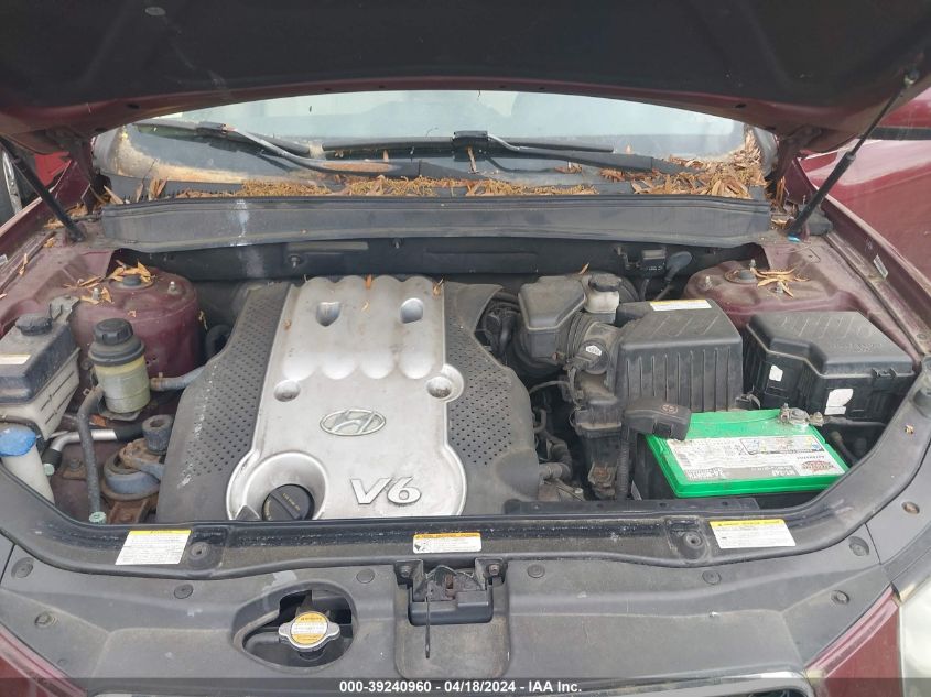 2007 Hyundai Santa Fe Gls VIN: 5NMSG73D77H056670 Lot: 39240960