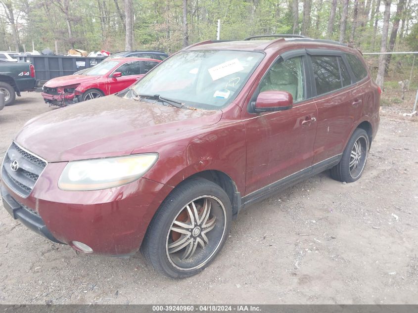 2007 Hyundai Santa Fe Gls VIN: 5NMSG73D77H056670 Lot: 39240960