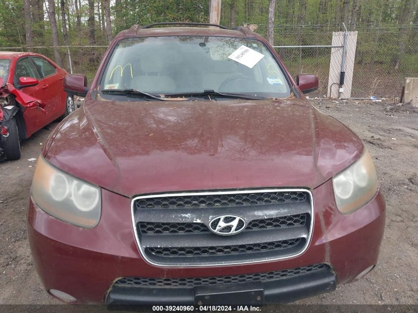 2007 Hyundai Santa Fe Gls VIN: 5NMSG73D77H056670 Lot: 39240960