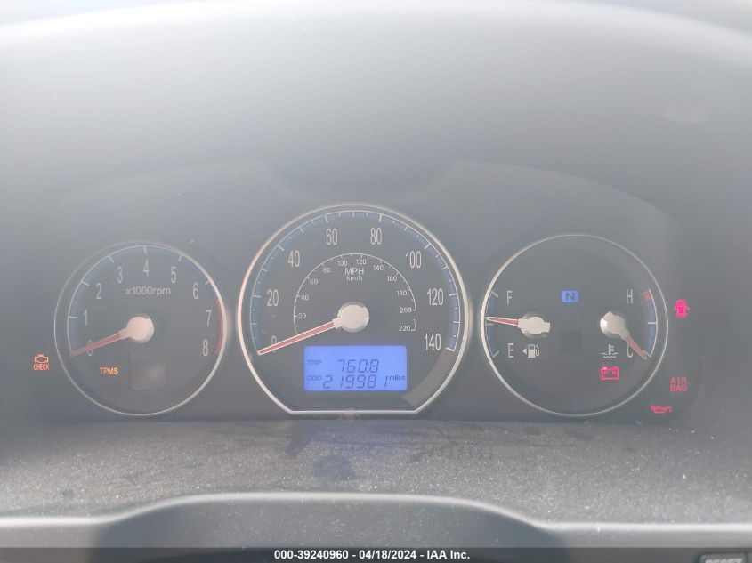 2007 Hyundai Santa Fe Gls VIN: 5NMSG73D77H056670 Lot: 39240960