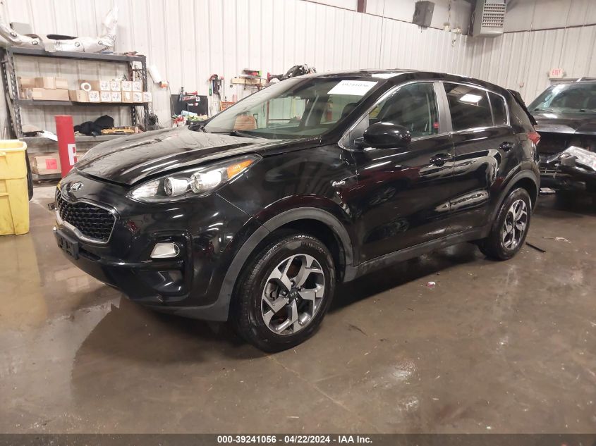 2020 Kia Sportage Lx VIN: KNDPMCAC6L7749801 Lot: 39241056