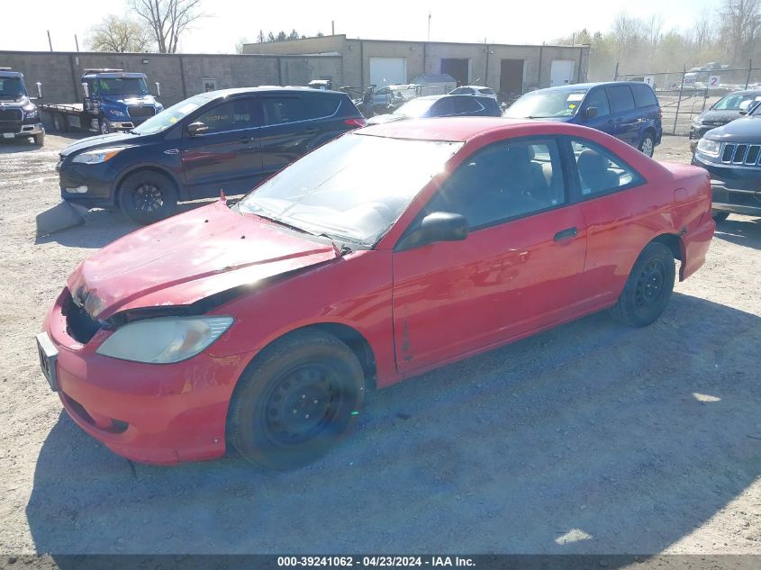 1HGEM21304L083627 | 2004 HONDA CIVIC