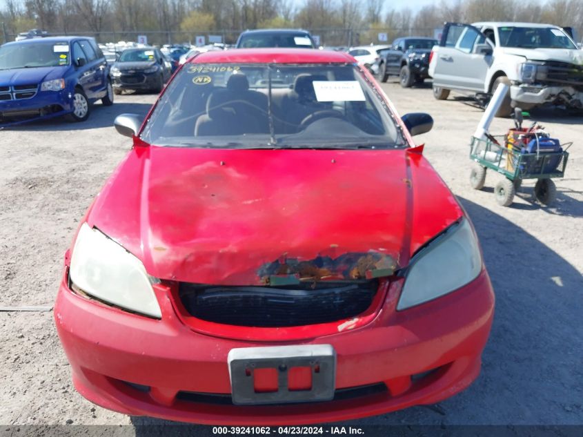 1HGEM21304L083627 | 2004 HONDA CIVIC