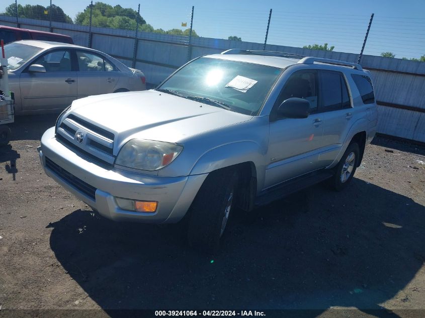 2004 Toyota 4Runner Sr5 V6 VIN: JTEZU14R440039394 Lot: 39241064