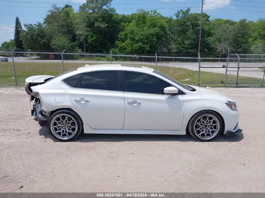 2017 Nissan Sentra Sr Turbo VIN: 3N1CB7AP6HY249600 Lot: 39241081