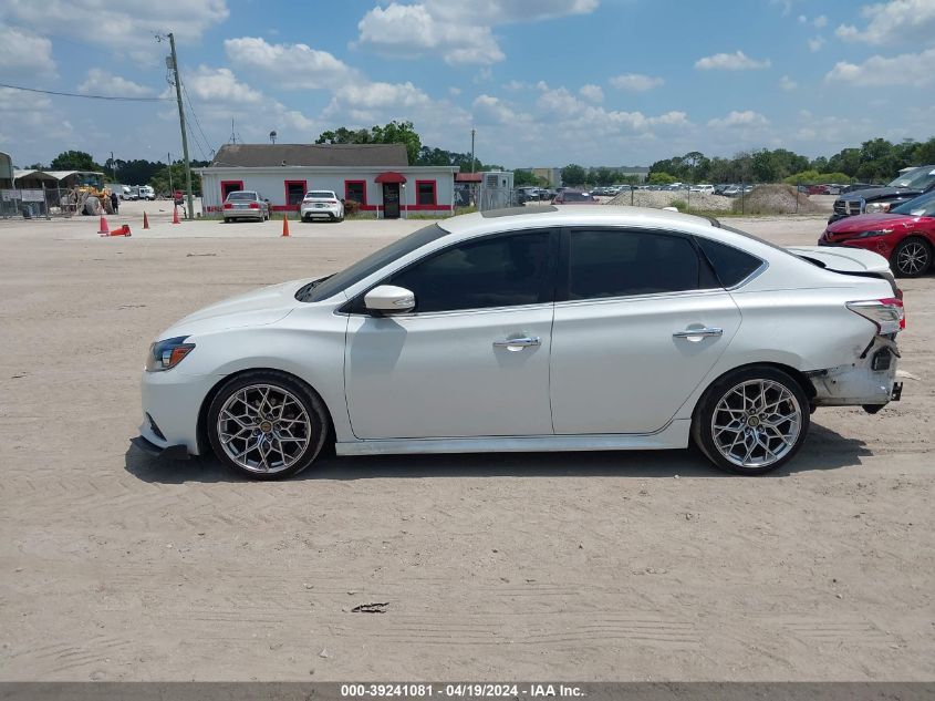 2017 Nissan Sentra Sr Turbo VIN: 3N1CB7AP6HY249600 Lot: 39241081