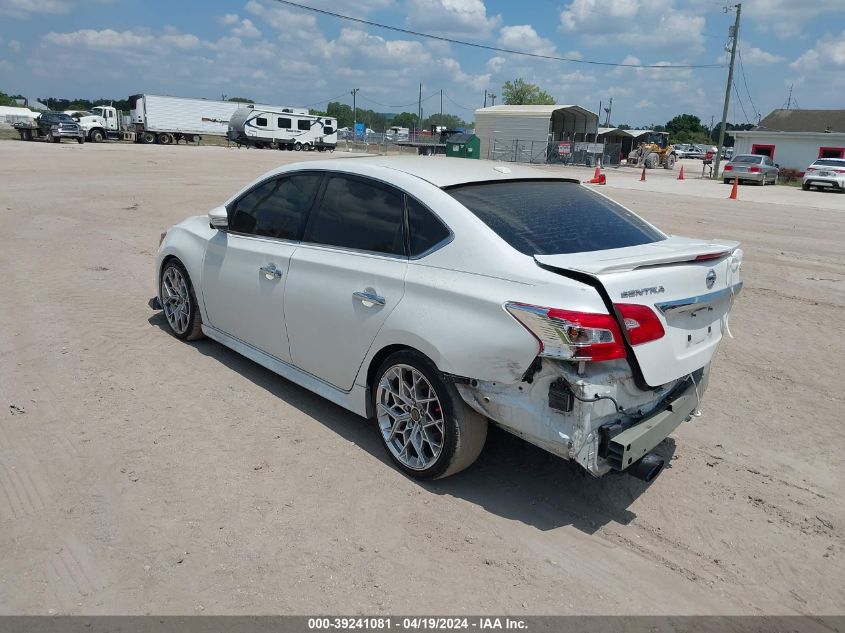 2017 Nissan Sentra Sr Turbo VIN: 3N1CB7AP6HY249600 Lot: 39241081