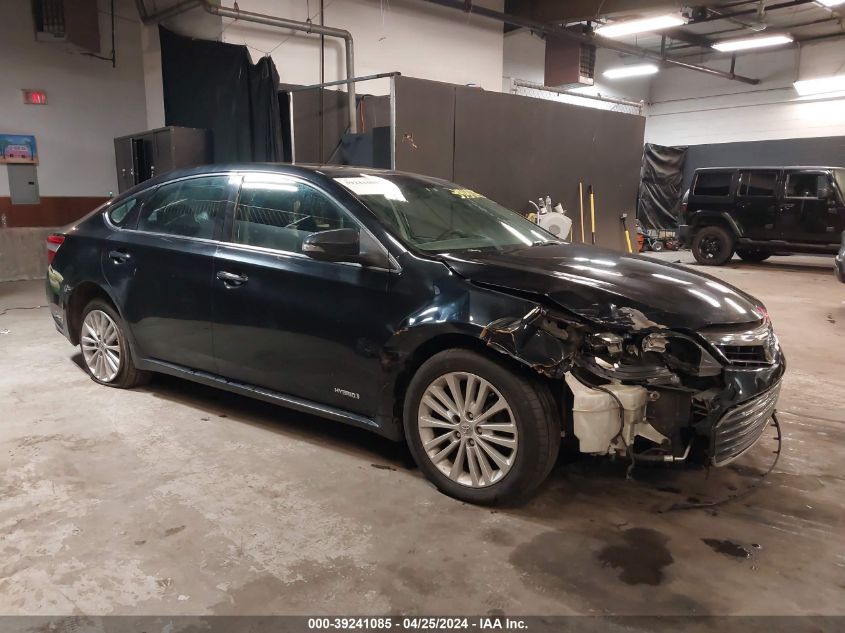 2013 Toyota Avalon Hybrid Limited/Xle Premium/Xle Touring VIN: 4T1BD1EB5DU00685T Lot: 39241085