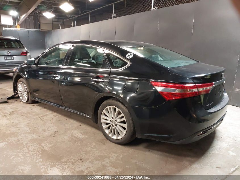 2013 Toyota Avalon Hybrid Xle Premium VIN: 4T1BD1EB5DU006853 Lot: 39241085