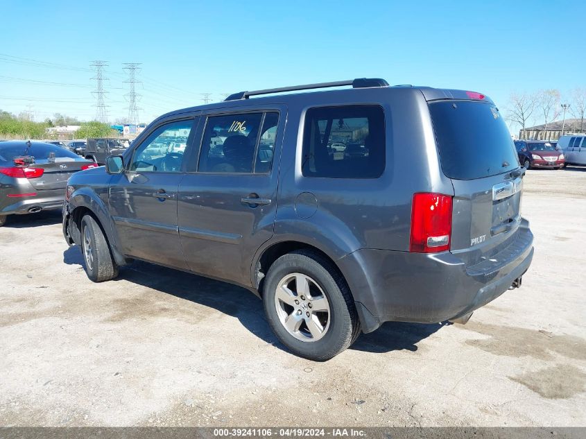 2011 Honda Pilot Ex VIN: 5FNYF4H46BB081509 Lot: 39241106